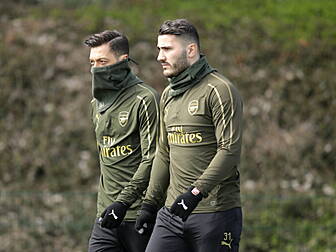 Arsenal's Ozil and Kolasinac c...
